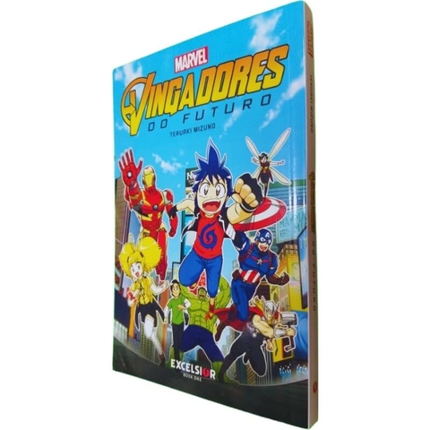 Livro Físico HQ Mangá Marvel Vingadores do Futuro Teruaki Mizuno