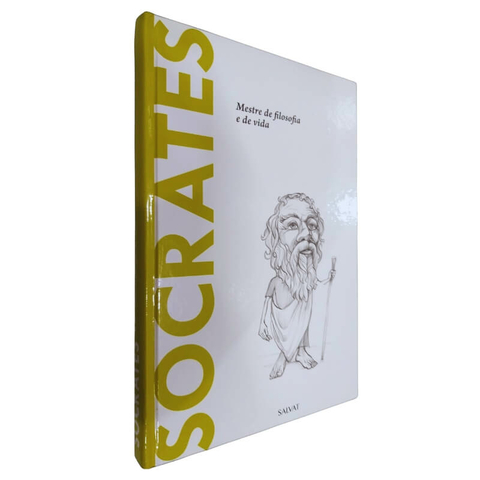 Livro Físico Coleção Descobrindo a Filosofia Volume 10 Sócrates Mestre de Filosofia e de Vida