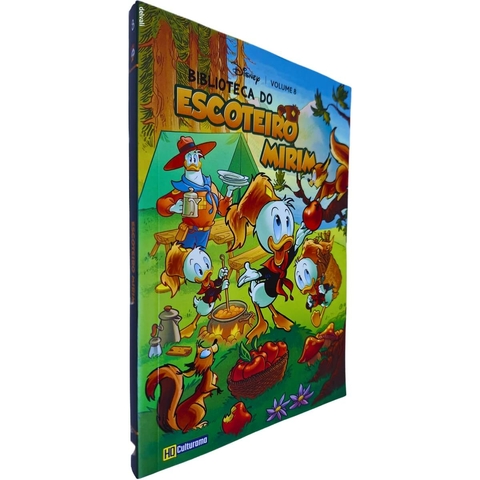 Livro em Quadrinhos HQ Gibi Biblioteca do Escoteiro Mirim Volume 8