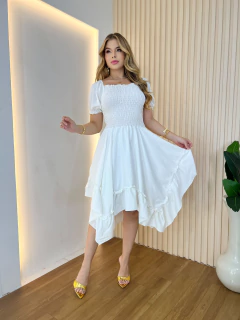 Vestido Princesa - Branco - Único 36 ao 42 - comprar online