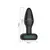 Plug anal vibratório por aplicativo em silicone com rotação 360° - comprar online