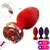 Plug anal em formato de flor - comprar online