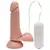 Prótese com Vibrador Controle Externo Escroto 17,5 X 3,8Cm - loja online
