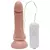 Prótese com Vibrador Controle Externo Escroto 17,5 X 3,8Cm - Mika Secret's