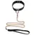 Coleira Bondage E Correte Guia Luxo Preto - comprar online