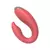 Vibrador de Casal com Case de Acrílico Recarregável / com Controle Remoto - loja online