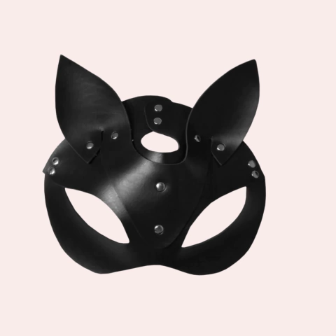 Máscara Couro Mulher gato