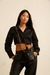 Camisa Taina crop black - comprar online