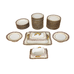 Hache Jullien | 49 peças | Porcelana - Arve