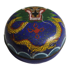 Imagem do China séc XIX/XX | Porta-joias | Cloisonné