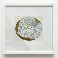 Kazuo Wakabayashi - Folha de uba - Serigrafia 43/100 - 2008 - Assinada - 45 x 49 cm