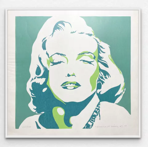 Maurício Nogueira Lima - Serigrafia 5/25/100 - Assinada - 52 x 52 cm