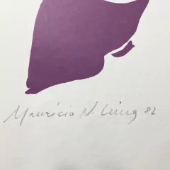 Maurício Nogueira Lima - Serigrafia 9/20 - Assinada - 50 x 67 cm - Arve