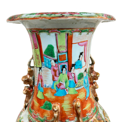 China Mandarim | Par de Vasos | Porcelana - loja online