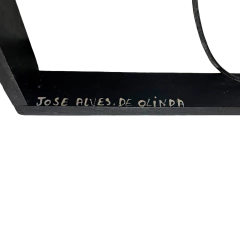 Arte Popular - José Alves - Escultura em madeira - 68 x 17 x 3 cm (cada) na internet