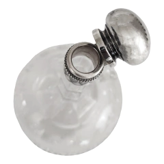 Europe | Liqueur decanter | Crystal and silver - buy online