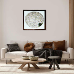 Kazuo Wakabayashi - 2005 - Serigrafia 39/120 - Assinada - 79 x 79 cm na internet