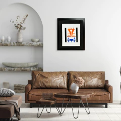 Rubem Valentim - Serigrafia 69/150 - Assinada - 77 x 63 cm na internet