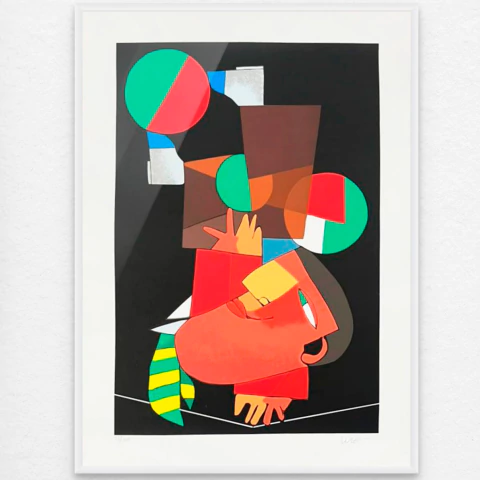 Inos Corradin - Serigrafia 52/100 - 72 x 52 cm - comprar online