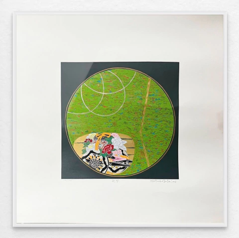 Kazuo Wakabayashi - Serigrafia 92/100 - Assinada - 52 x 52 cm - comprar online