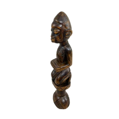 Arte Africana - Escultura em madeira - 47 x 10 x 8,5 cm - Arve