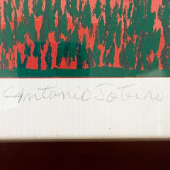 Antonio Poteiro - Serigrafia 85/100 - Assinada - 68 x 75 cm na internet