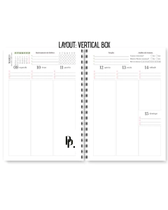 Imagem do Planner 2026 18x21cm - Sardinha