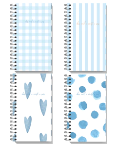 Planner 2026 Candy Color- Slim 12x21cm - Paralello Paper 