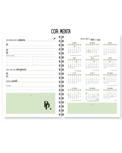 Planner 2026 18x21cm - FLORES