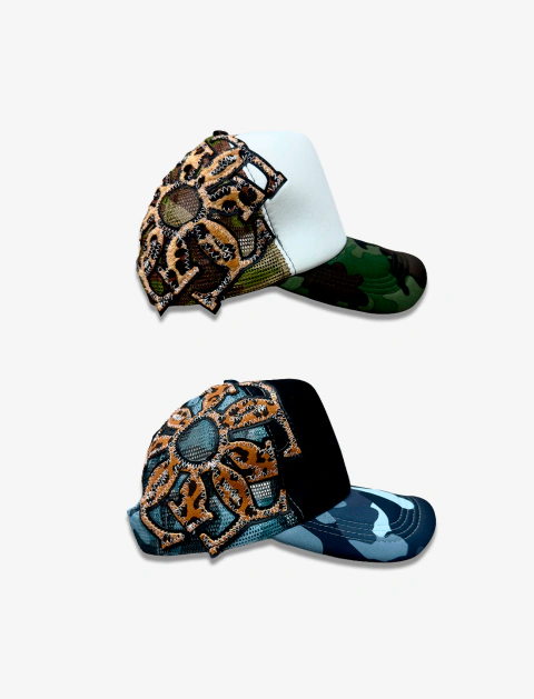 MULTI Gs Trucker Hat - Dark Cammo & GreenCammo