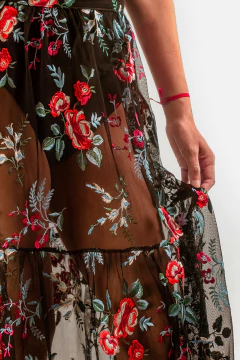 FALDA REFINADA NEGRA en internet