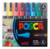Caneta Posca Pc-5m Profissional Estojo 8 Cores - comprar online