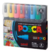 Caneta Posca Pc-5m Profissional Estojo 8 Cores