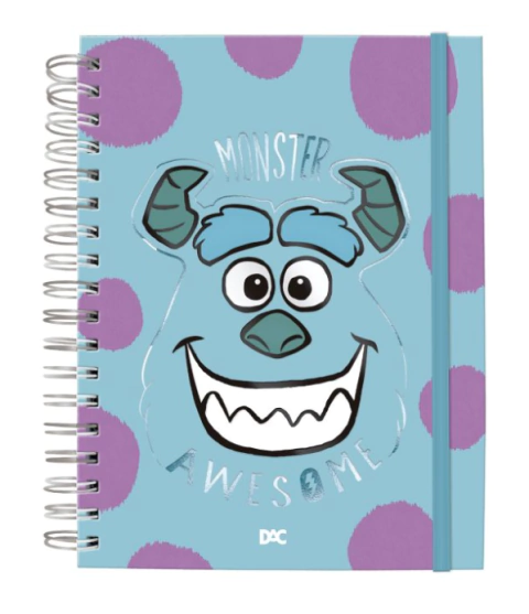 Caderno DAC Smart Universitário– com 80 folhas reposicionáveis 90g – Disney Montros S.A