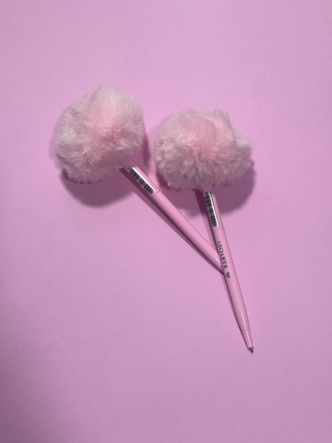 Caneta Pompom Pink Vibes