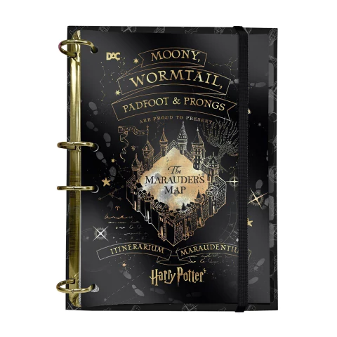 Fichário Harry Potter Colegial com Elástico