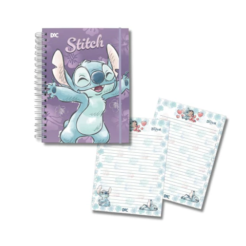 Caderno DAC Smart Universitário – com 80 folhas reposicionáveis 90g – Disney Stitch - comprar online