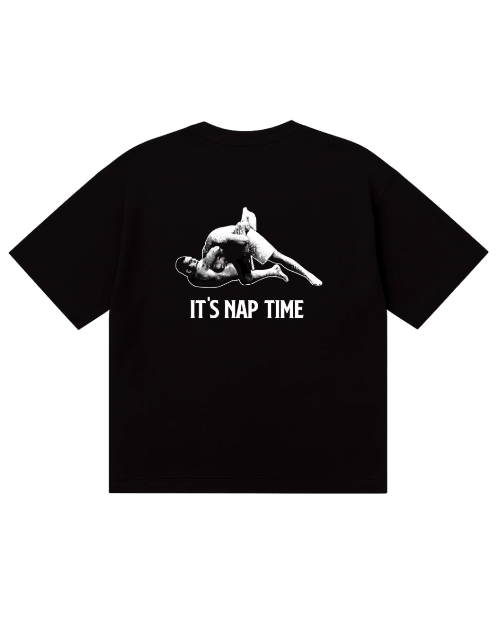 Camiseta Preta Oversized "It's Nap Time" FAT EAR - Heavy Premium