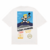 Camiseta Oversized Estampa Califonian Pixel Off-White FAT EAR