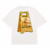 Camiseta Oversized Off-White Risco de Queda FAT EAR