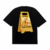 Camiseta Oversized Preta Risco de Queda FAT EAR