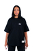 Camiseta Oversized Preta Scar Estampa Orelha Estourada FAT EAR na internet