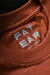 Camiseta Oversized Minimalista Marrom com Logo no Peito FAT EAR - comprar online