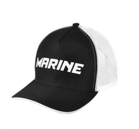 Bonés Marine Sports - Americano Pescador Preto