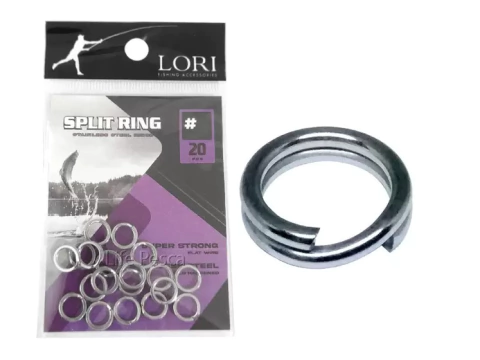 Split Ring Lori 05 - BAG c/ 20 und