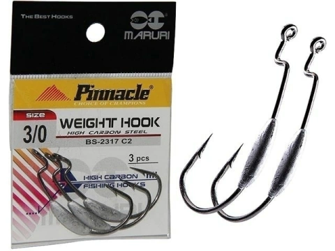ANZOL PINNACLE - WEIGHT HOOK - 6/0