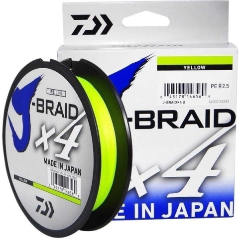 J-Braid X4U 135m / 0,33mm - 50 Lbs