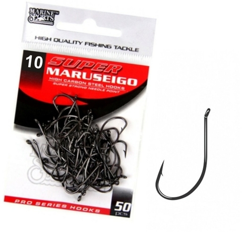 Anzol Marine Super Maruseigo Black - Tamanhos