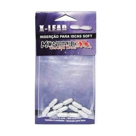 INSERÇÃO DE LIGA METALICA X-LEAD 2G 6UN