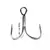 Garatéia Marine Sports Sanken Short Shank Nickel 3X Cartela na internet